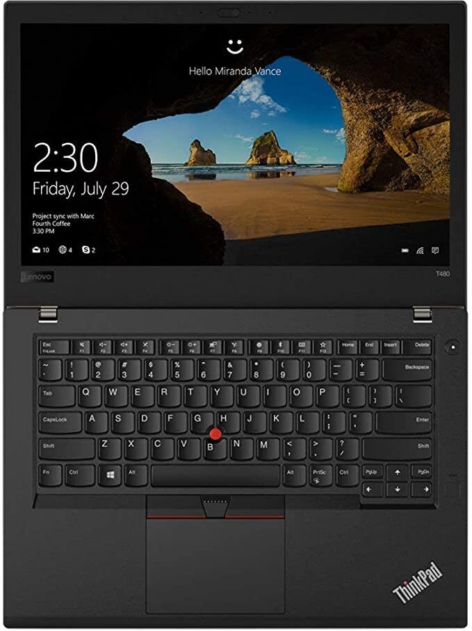 Lenovo 14 Inch ThinkPad T480 FHD Display Core i5 ‑ 8 GB RAM / 256 GB SSD