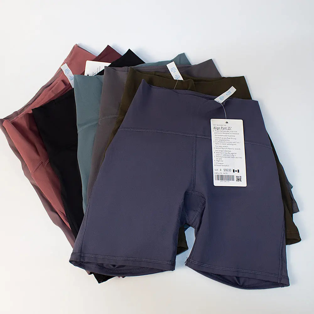 Quick Dry High Waist Yoga Shorts