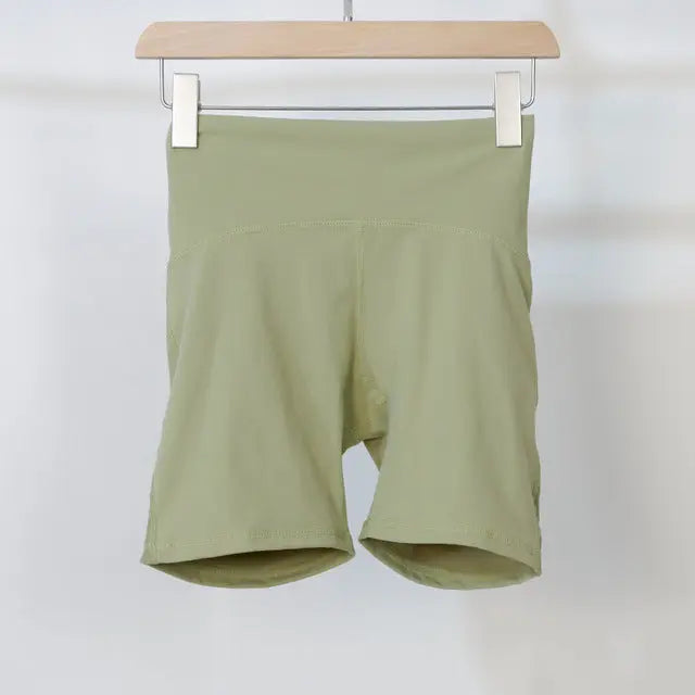 Quick Dry High Waist Yoga Shorts