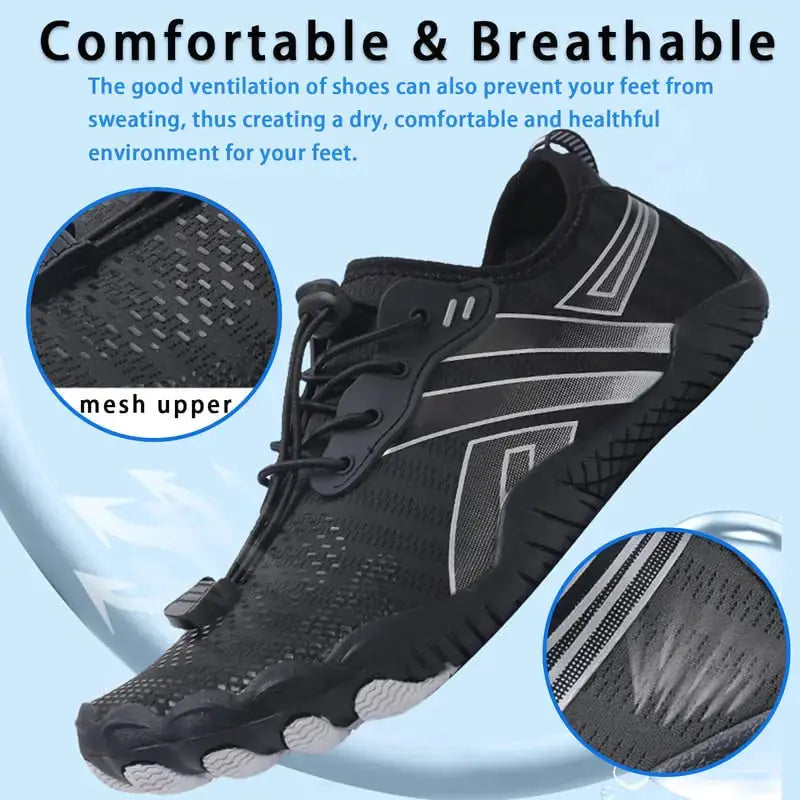 Quick-Dry Water Shoes for Men & Women – Barefoot Aqua Swim Shoes
