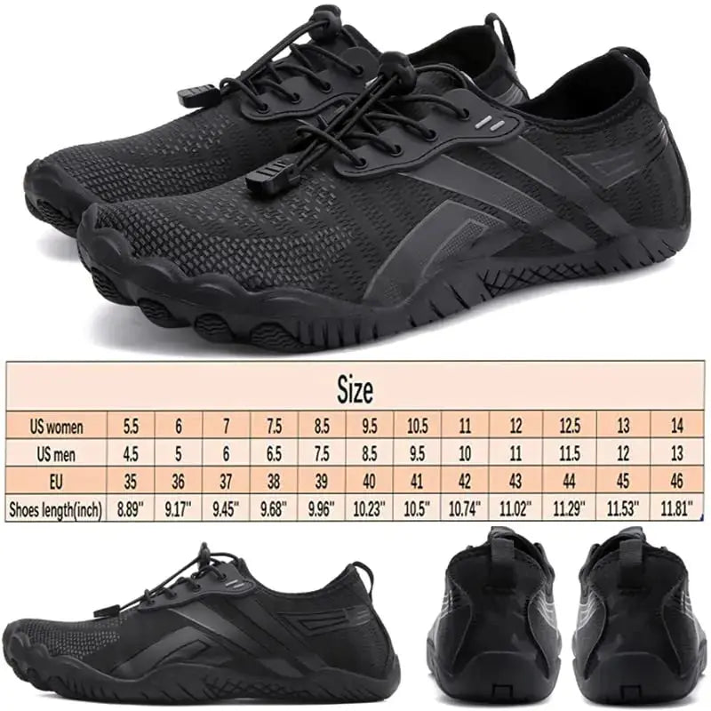Quick-Dry Water Shoes for Men & Women – Barefoot Aqua Swim Shoes
