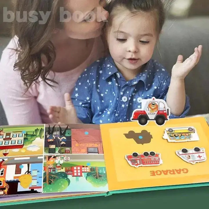 Quiet Book for Cognitive Development – Nurture, Learn, and Explore