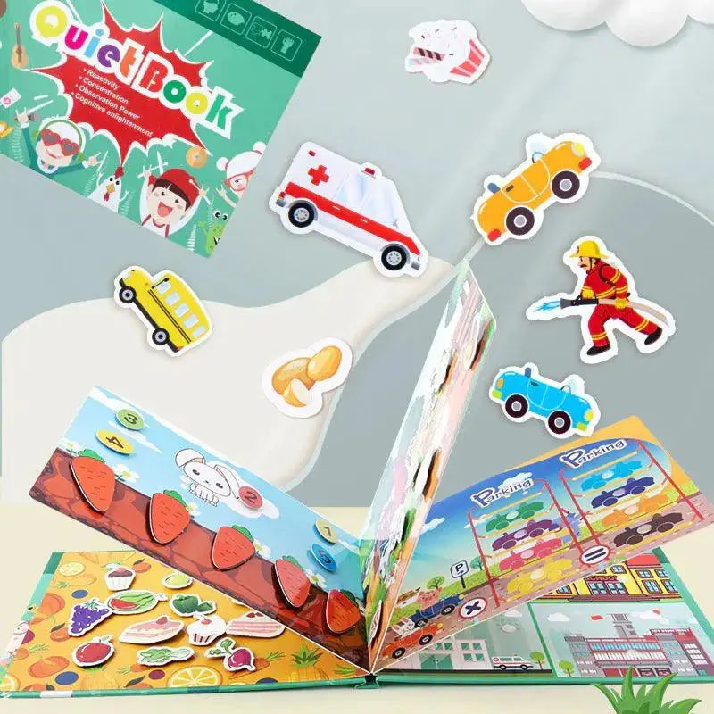 Quiet Book for Cognitive Development – Nurture, Learn, and Explore