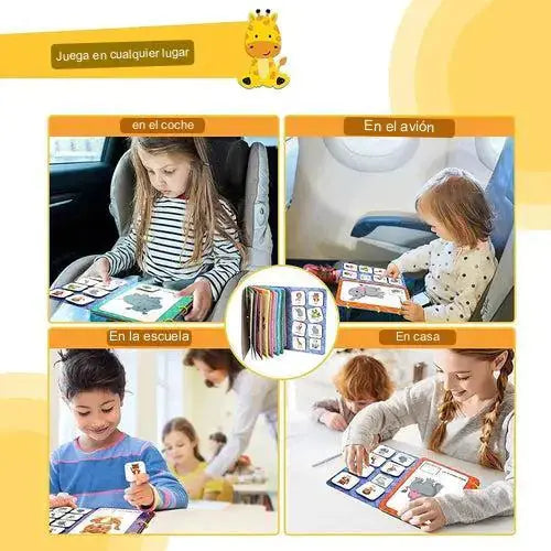 Quiet Book for Cognitive Development – Nurture, Learn, and Explore
