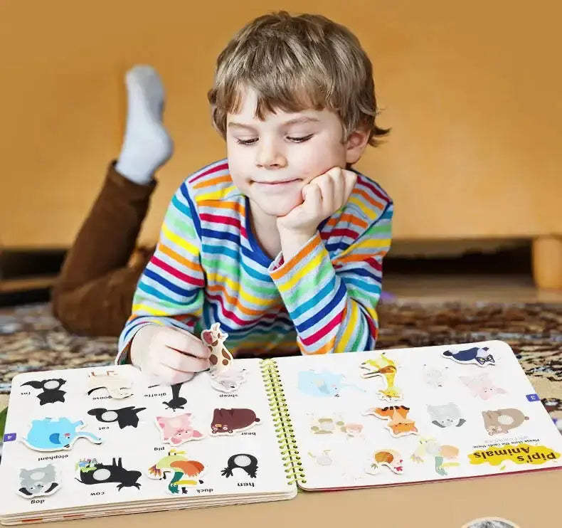 Quiet Book for Cognitive Development – Nurture, Learn, and Explore