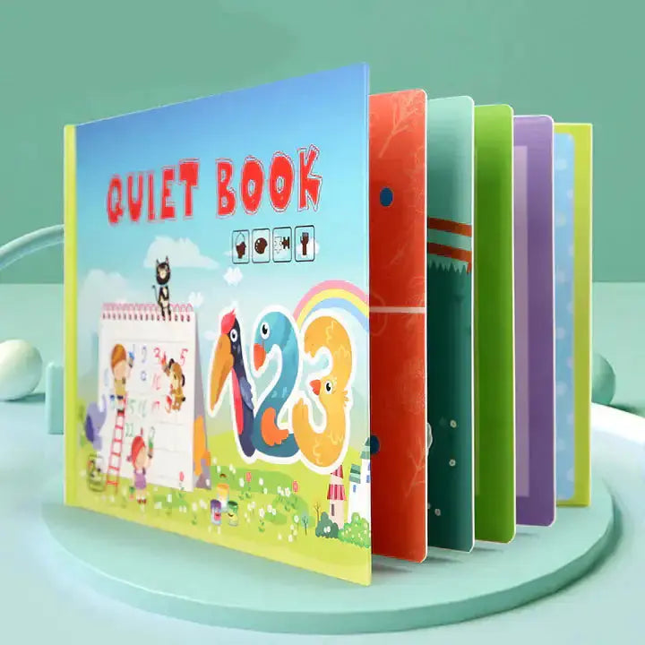 Quiet Book for Cognitive Development – Nurture, Learn, and Explore