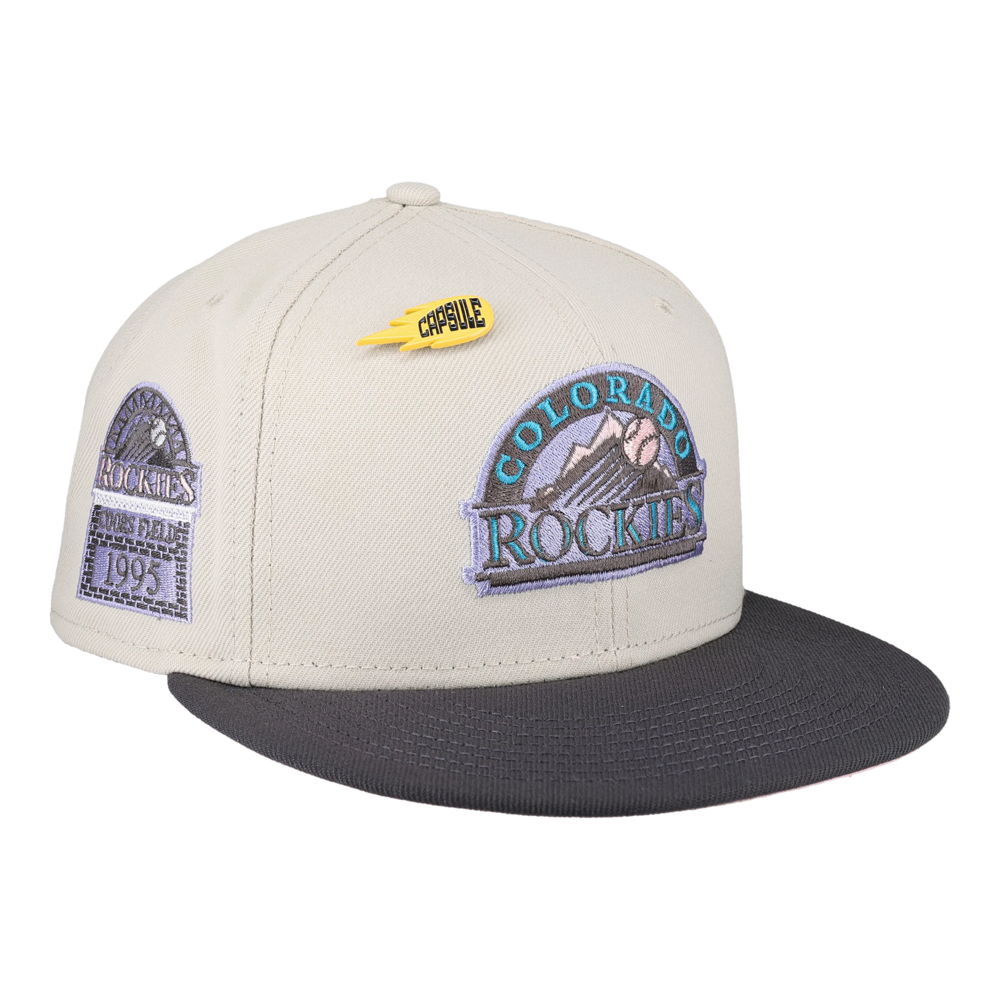 Colorado Rockies Comet Collection 1995 Coors Field Fitted Hat