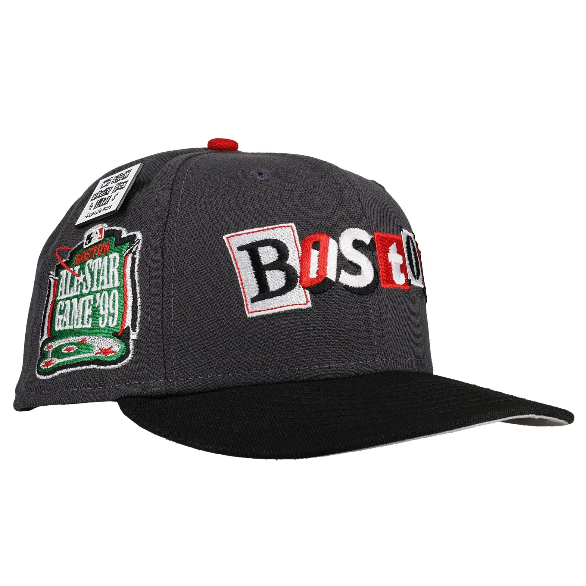Boston Red Sox 1999 ASG "Ransom Note Pack" 59Fifty Fitted Hat