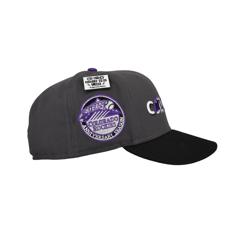 Colorado Rockies 10 years "Ransom Note Pack" 59Fifty Fitted Hat