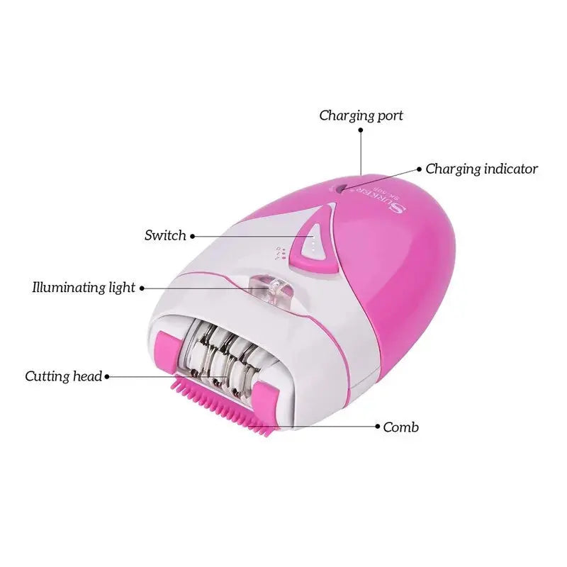 Rechargeable Women's Shaver – Smooth & Effortless Shaving