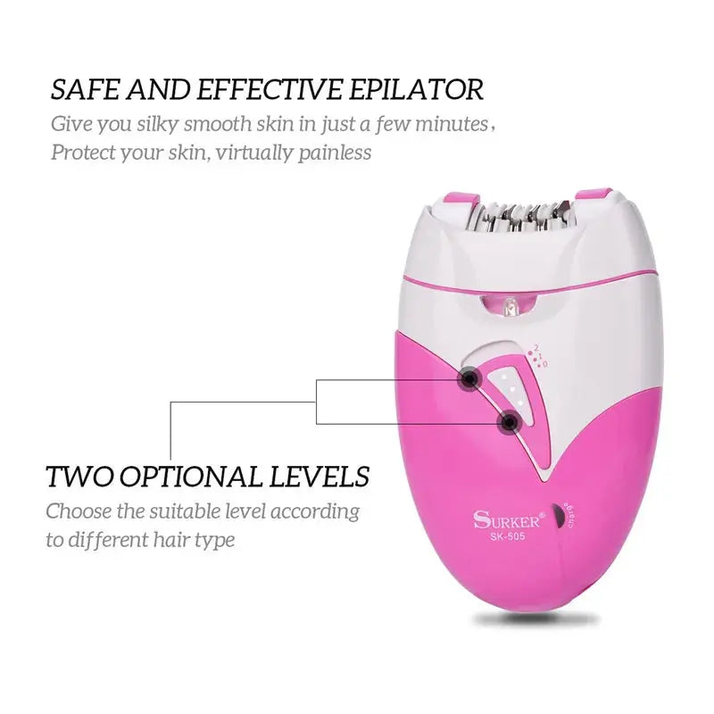 Rechargeable Women's Shaver – Smooth & Effortless Shaving