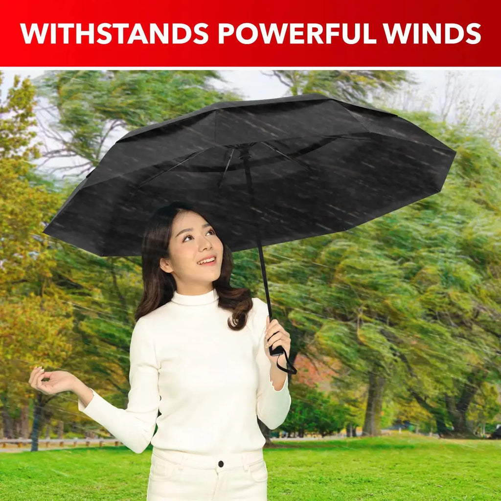 Repel Umbrella Windproof Travel Umbrella - Auto Open & Close, Compact & Durable