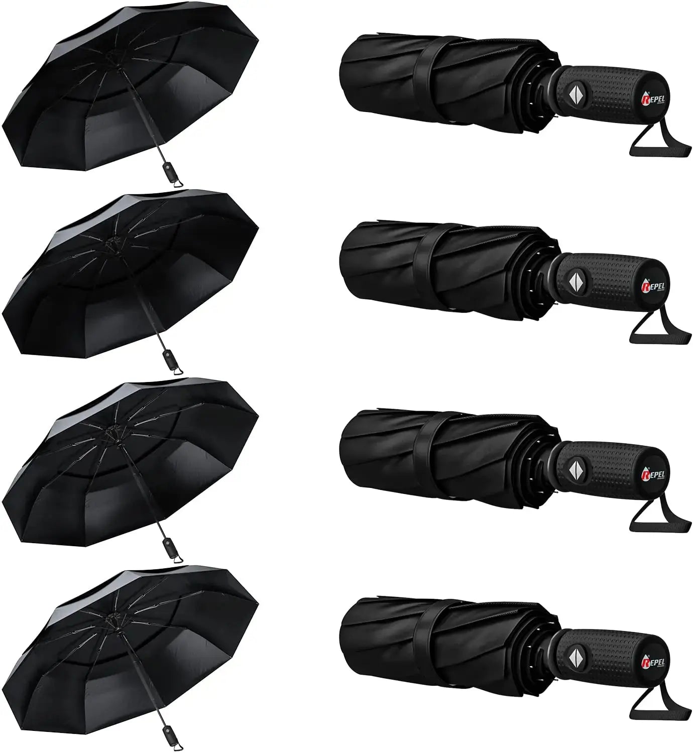 Repel Umbrella Windproof Travel Umbrella - Auto Open & Close, Compact & Durable