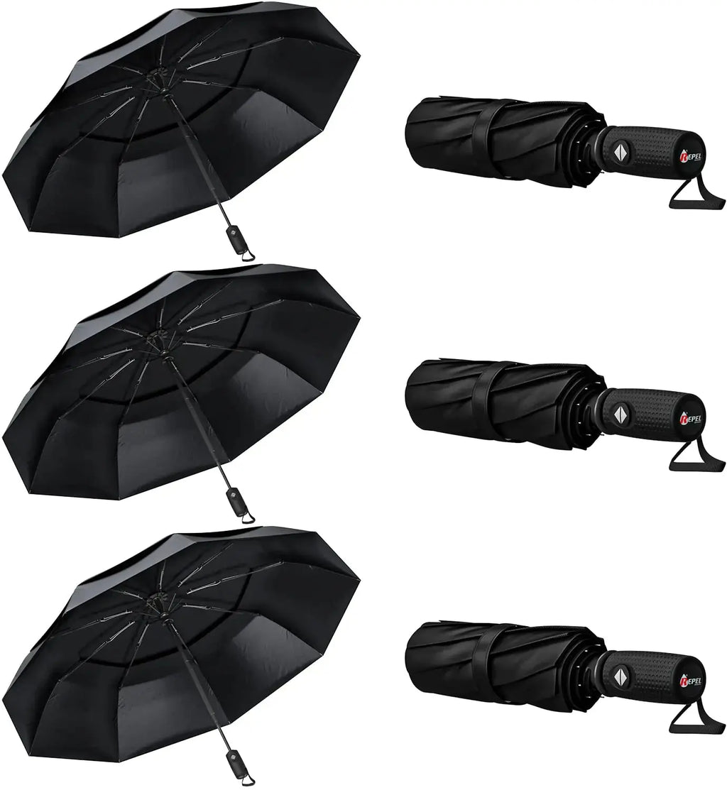 Repel Umbrella Windproof Travel Umbrella - Auto Open & Close, Compact & Durable