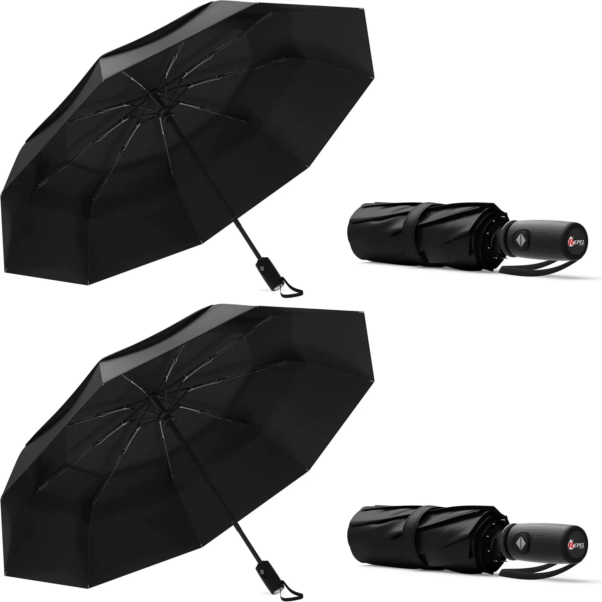 Repel Umbrella Windproof Travel Umbrella - Auto Open & Close, Compact & Durable