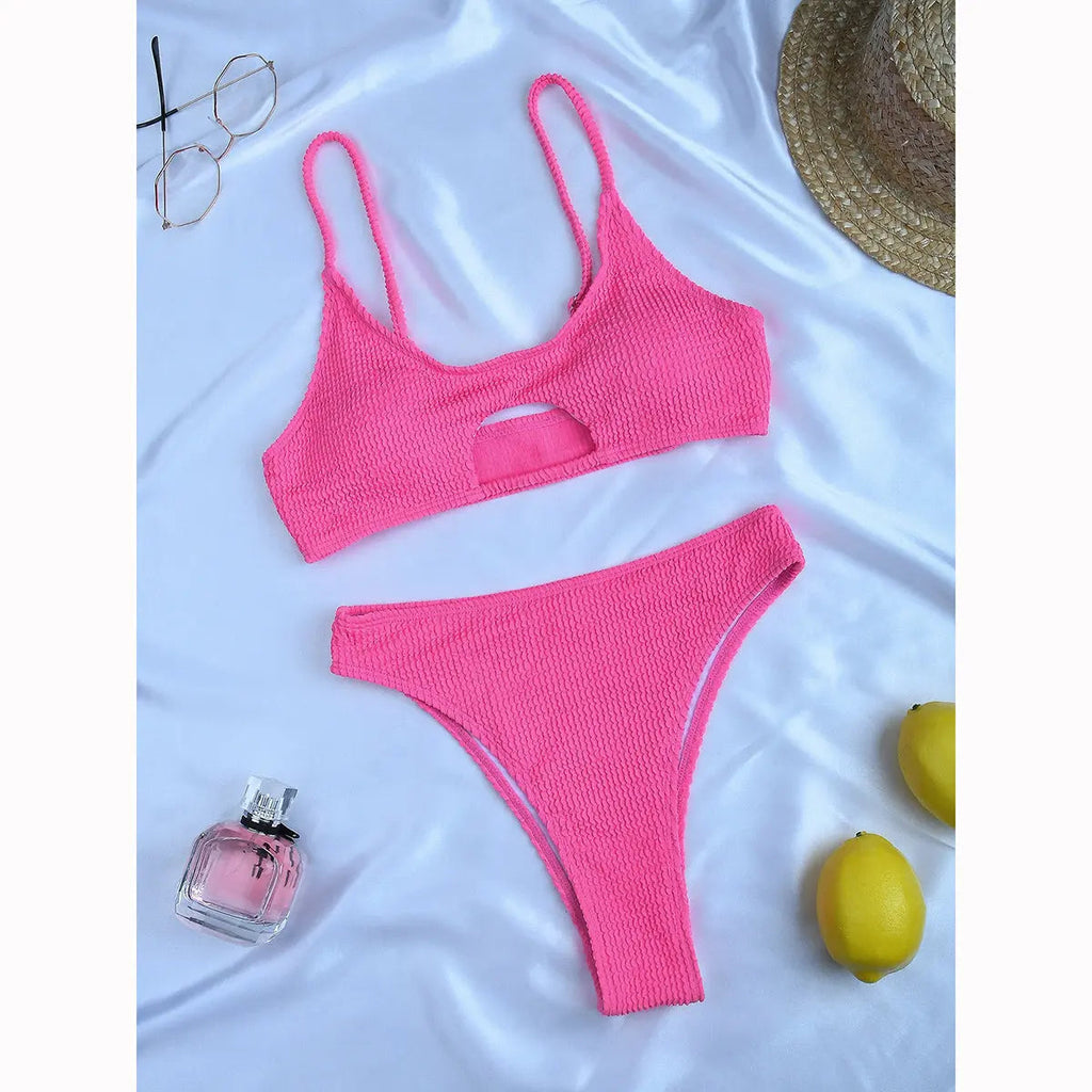Rib Bikini Set - Ultra Sexy Two Piece