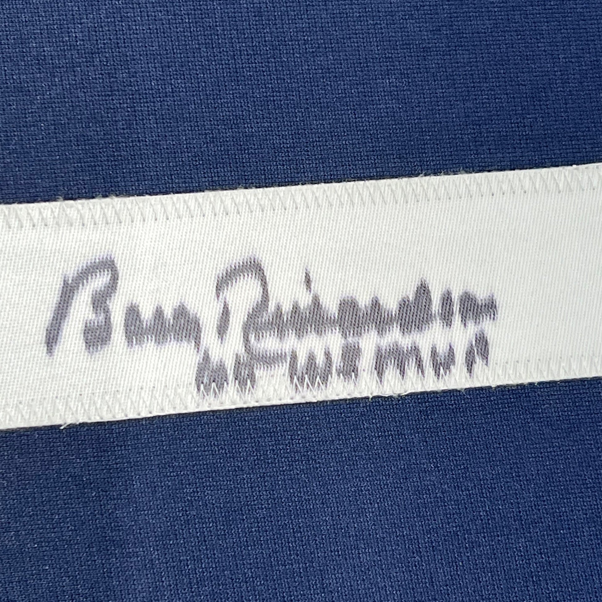Framed Autographed/Signed Bobby Richardson 60 WS MVP 35x39 New York Blue Baseball Jersey JSA COA