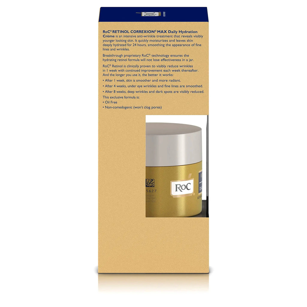 RoC Retinol Correxion Max Daily Hydration Anti-Aging Face Moisturizer with Hyaluronic Acid