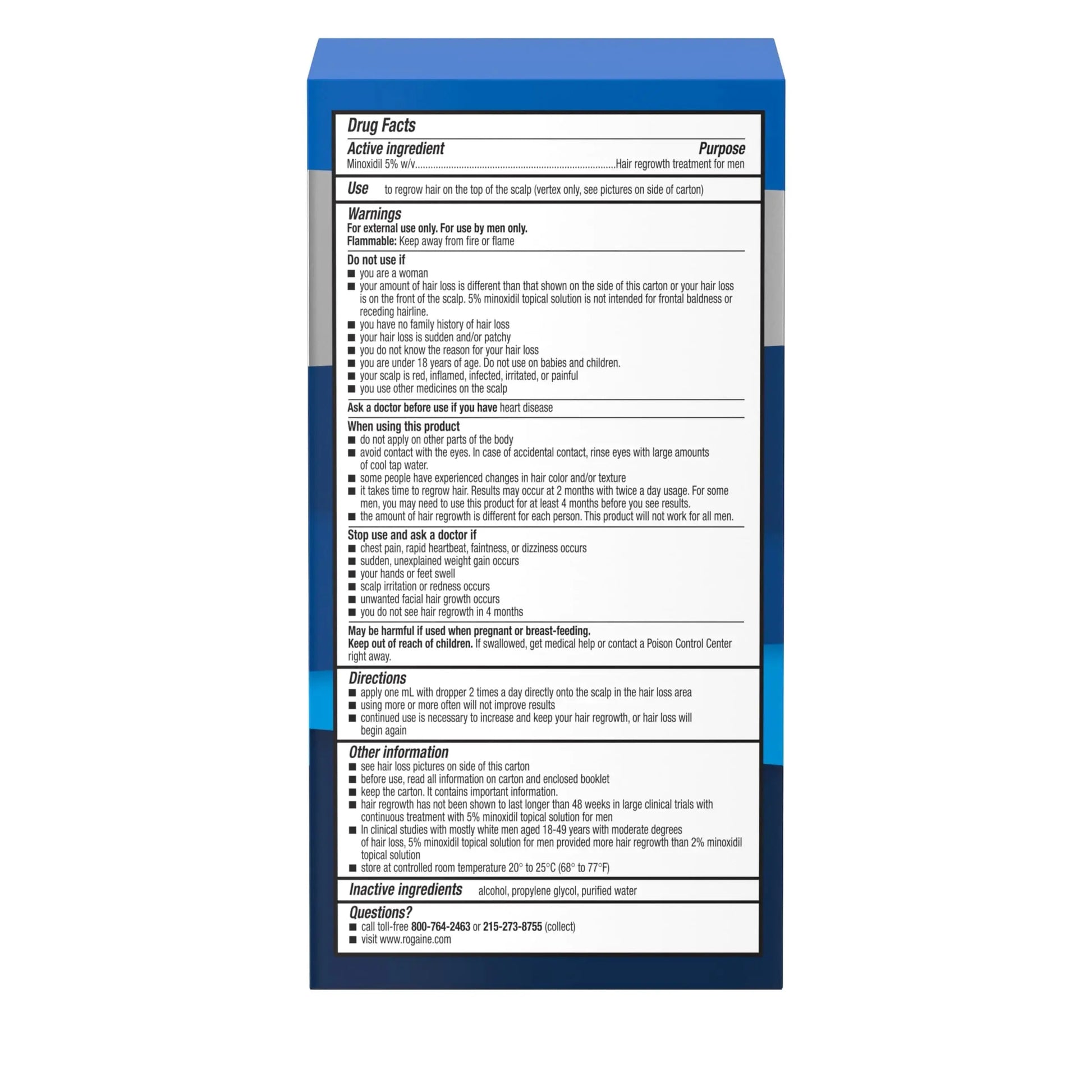 Rogaine Extra Strength Minoxidil Solution