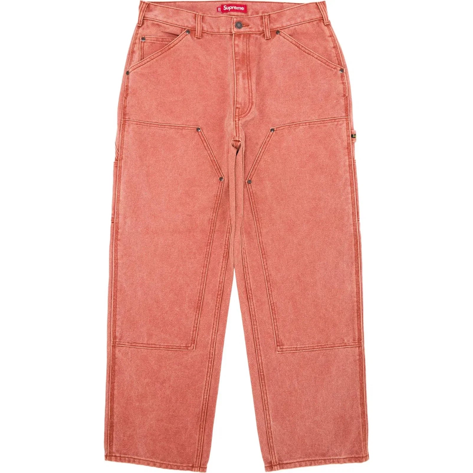 Supreme Double Knee Painter Pants Rust