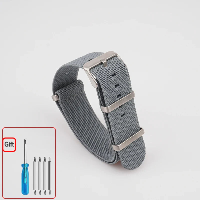 Polar Elastic Nylon Watch Band, NATO Strap for Polar Smartwatch, Waterproof