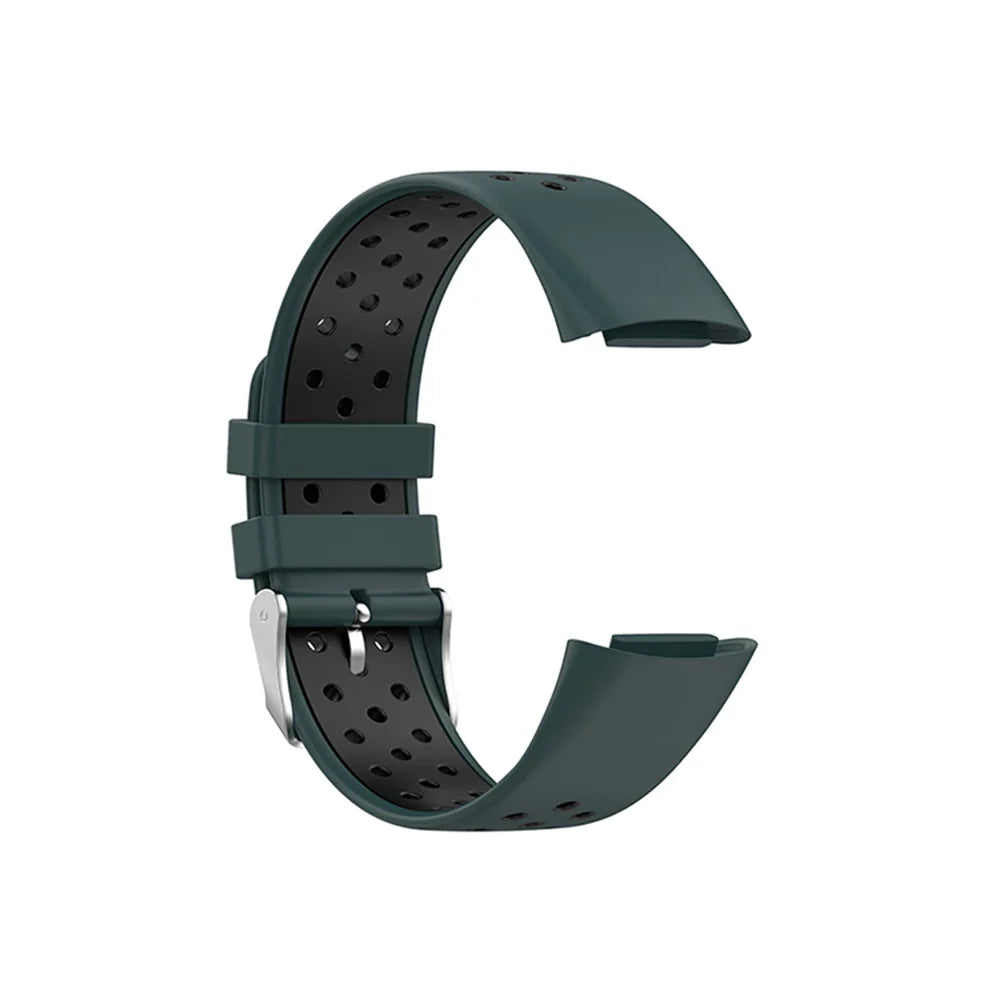 Fitbit Charge 5 6 Silicone Strap - Breathable Sport Band