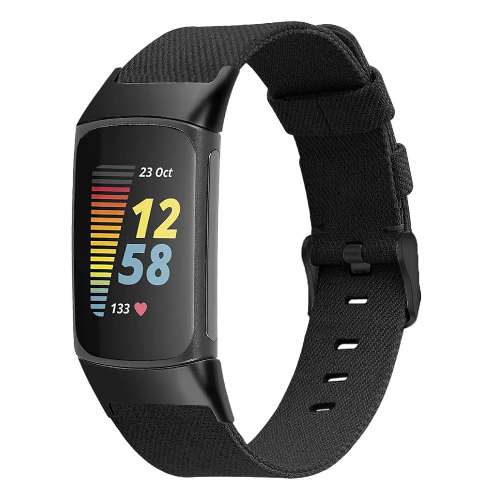 Fitbit Charge 6 5 Canvas Band - Comfortable Durable Strap