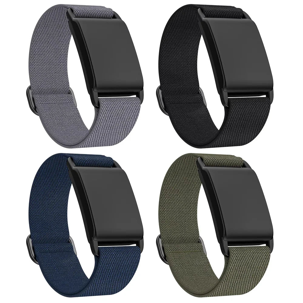 WHOOP 5.0 / 4.0 / 3.0 Nylon Band - Breathable Scrunchie