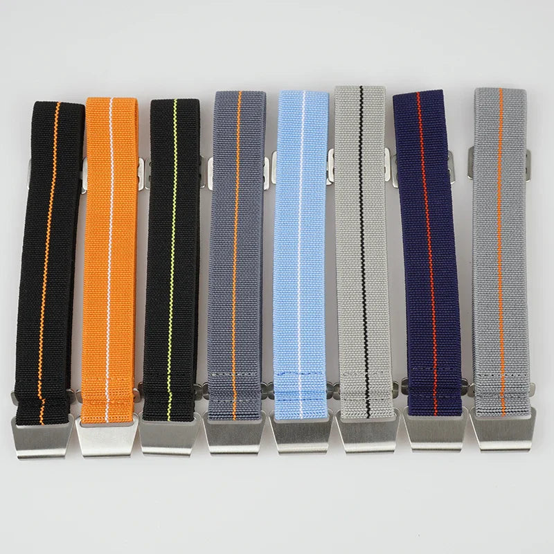 OnePlus Smartwatch Bands Nylon Elastic Parachute Fabric Watch Strap