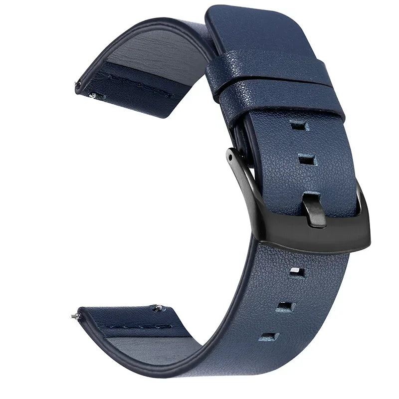 OnePlus Smartwatch Bands Leather Strap for Men Women Quick Release