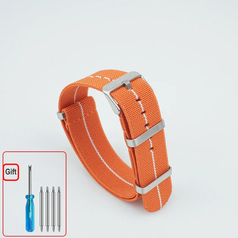 Polar Elastic Nylon Watch Band, NATO Strap for Polar Smartwatch, Waterproof
