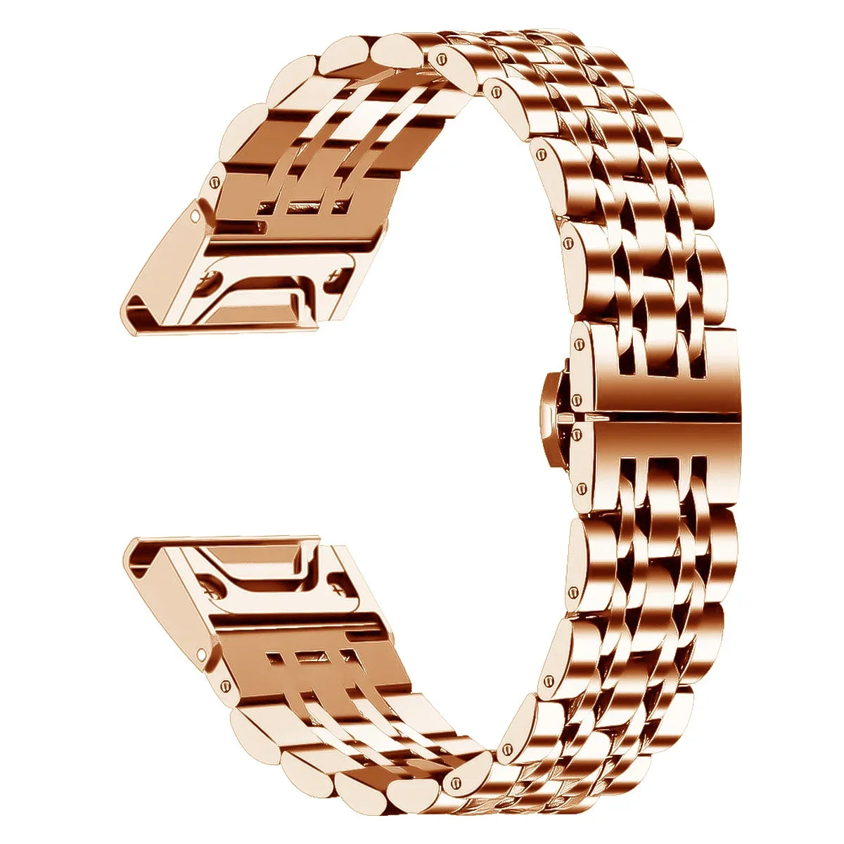 Garmin Stainless Steel Strap - Premium Metal Wristband