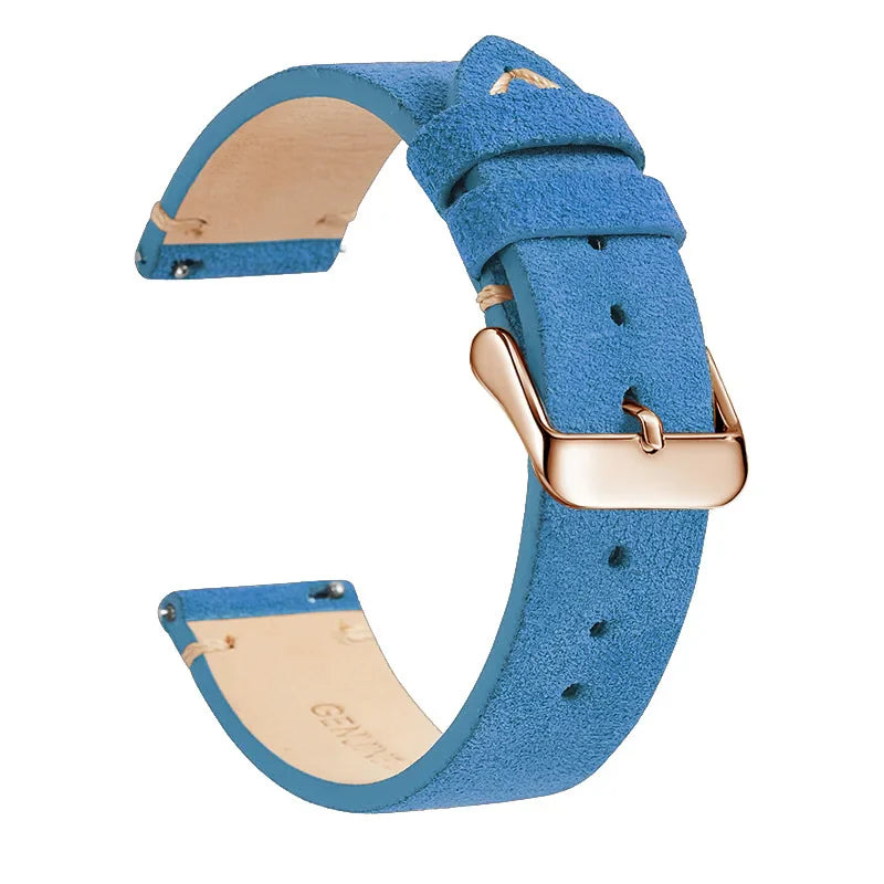 Polar Leather Watch Band Quick Release Genuine Cowhide Unisex