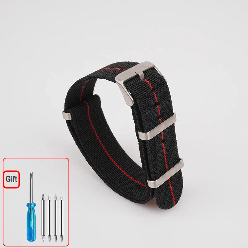 Polar Elastic Nylon Watch Band, NATO Strap for Polar Smartwatch, Waterproof