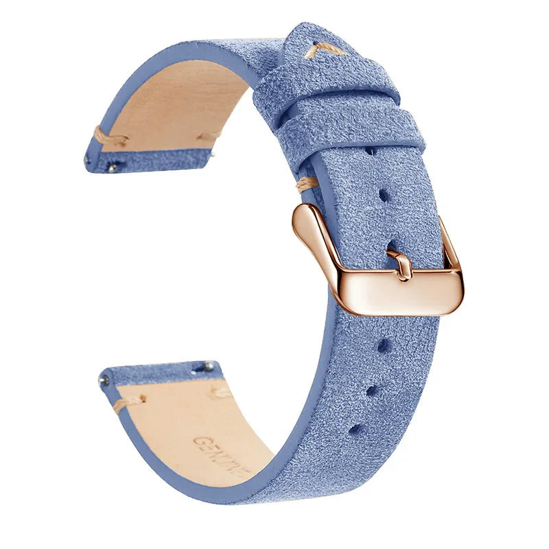 Polar Leather Watch Band Quick Release Genuine Cowhide Unisex