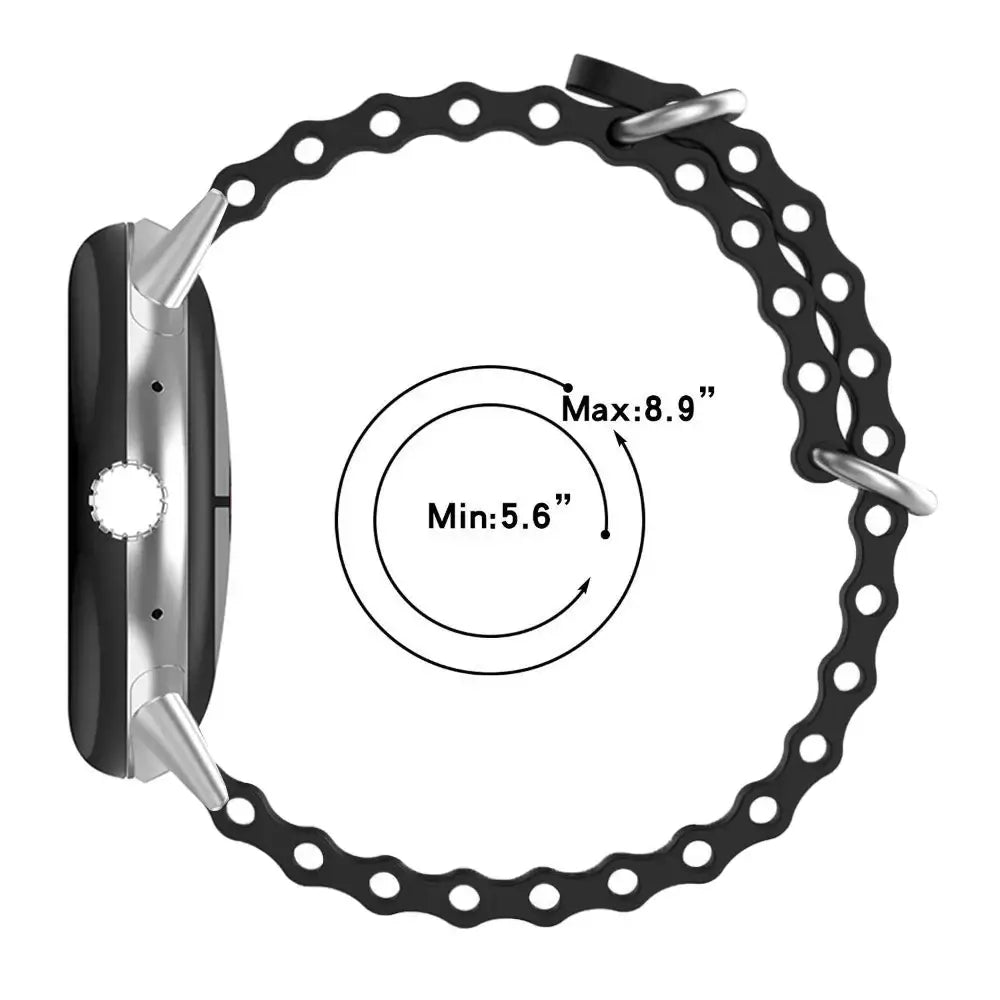Google Pixel Silicone Strap - Comfortable, Waterproof Design