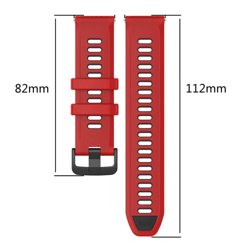 Amazfit Silicone Watch Band Replacement Strap for Smartwatches, Comfortable