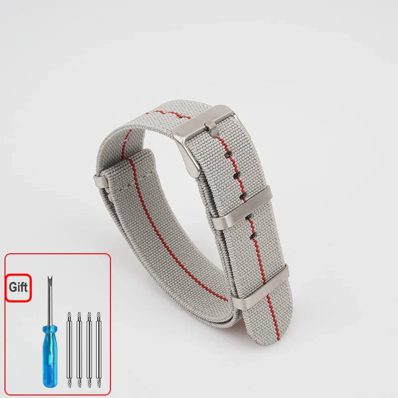 Polar Elastic Nylon Watch Band, NATO Strap for Polar Smartwatch, Waterproof