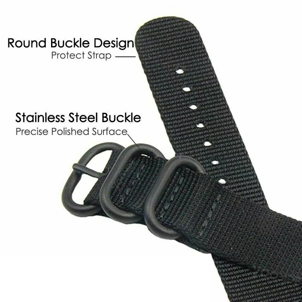 Fitbit Charge 5 6 Nylon Band Loop - Flexible Durable Strap