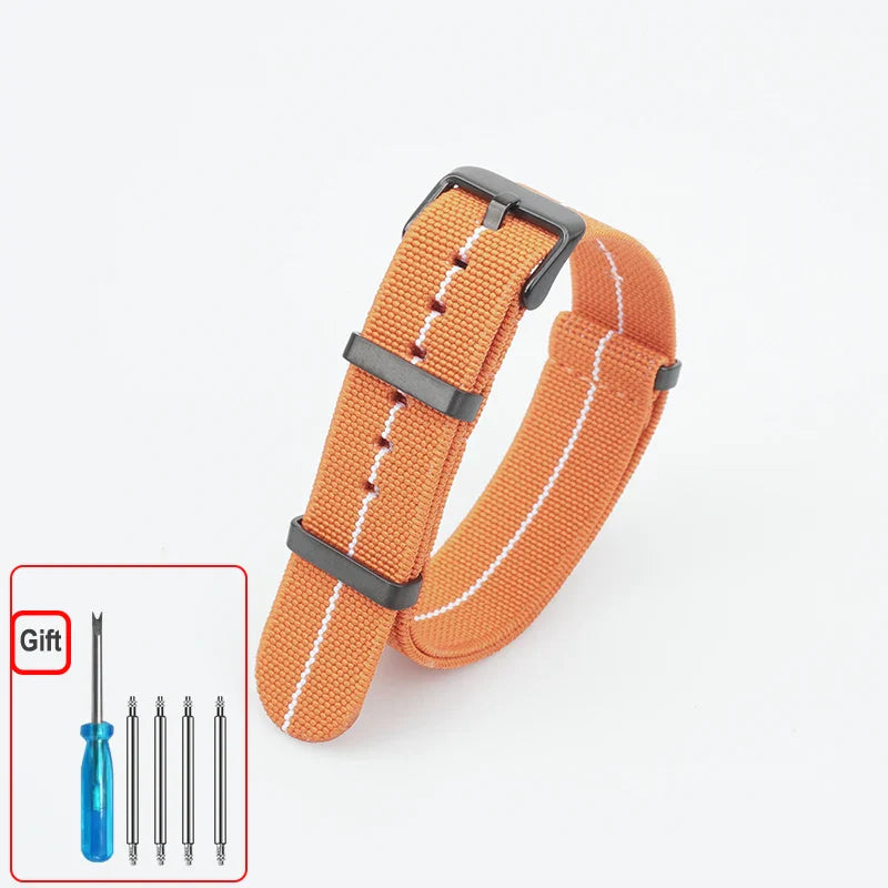 Polar Elastic Nylon Watch Band, NATO Strap for Polar Smartwatch, Waterproof