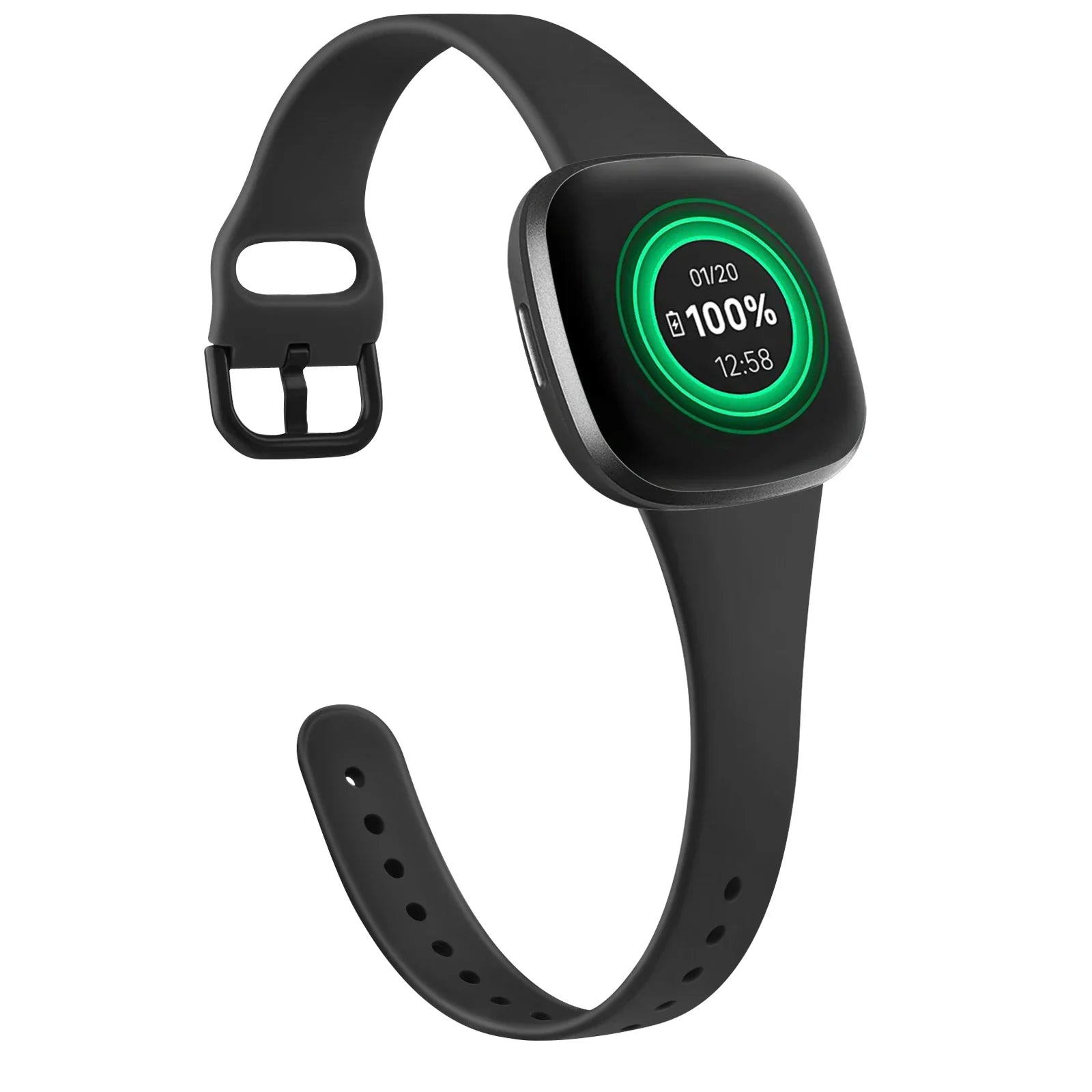 Silicone Fitbit Versa & Sense Bands