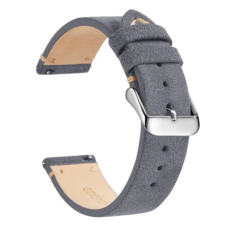 Polar Leather Watch Band Quick Release Genuine Cowhide Unisex