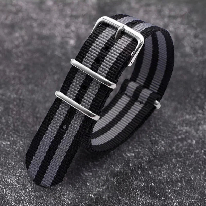 OnePlus Smartwatch Nylon Band Universal Canvas Loop Strap for Men & Women