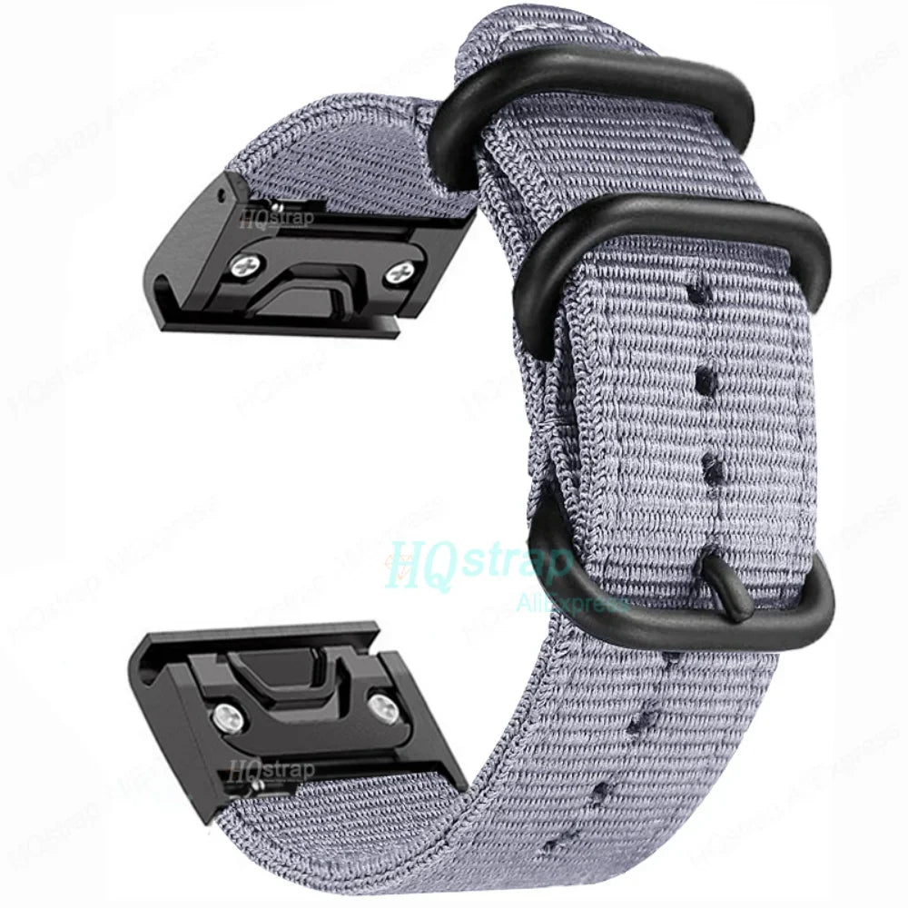 Garmin Canvas Nylon Strap - Durable, Lightweight, Versatile