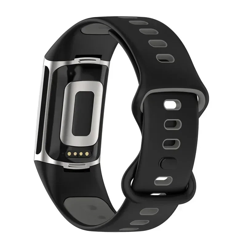 Fitbit Charge 5 6 Soft Silicone Strap - Sports Band