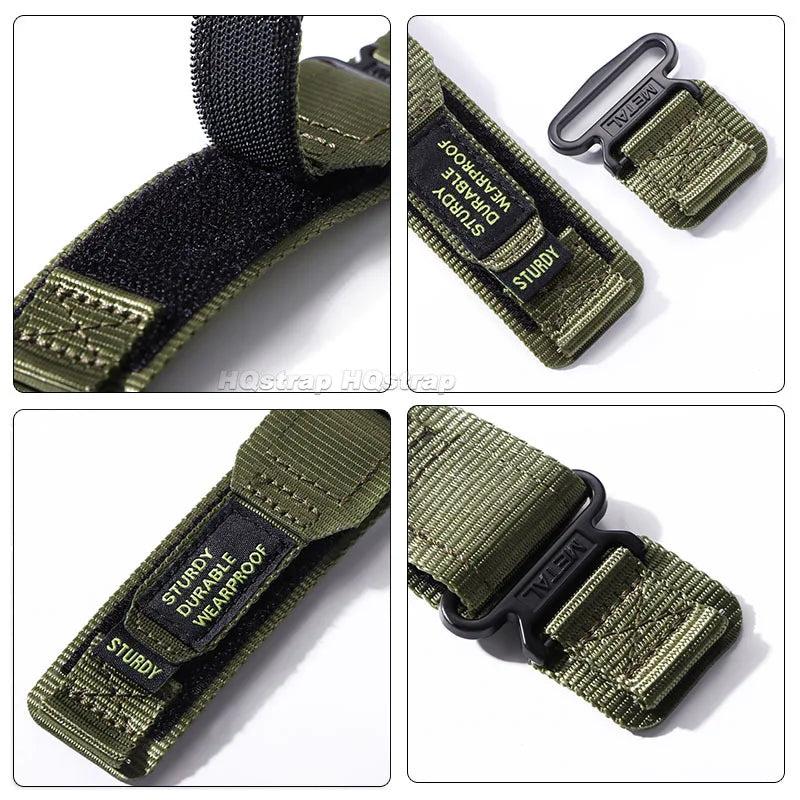Amazfit Nylon Strap Canvas Watch Band Outdoor Sport Waterproof