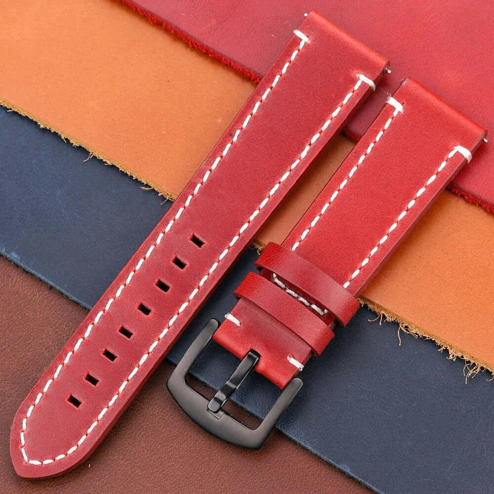 Ticwatch Genuine Leather Band - Elegant Minimalist Design