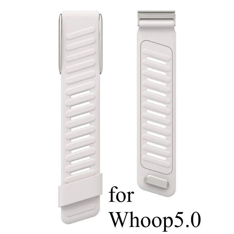WHOOP 5.0 / 4.0 / 3.0  Silicone Band - Soft Waterproof Sweatproof