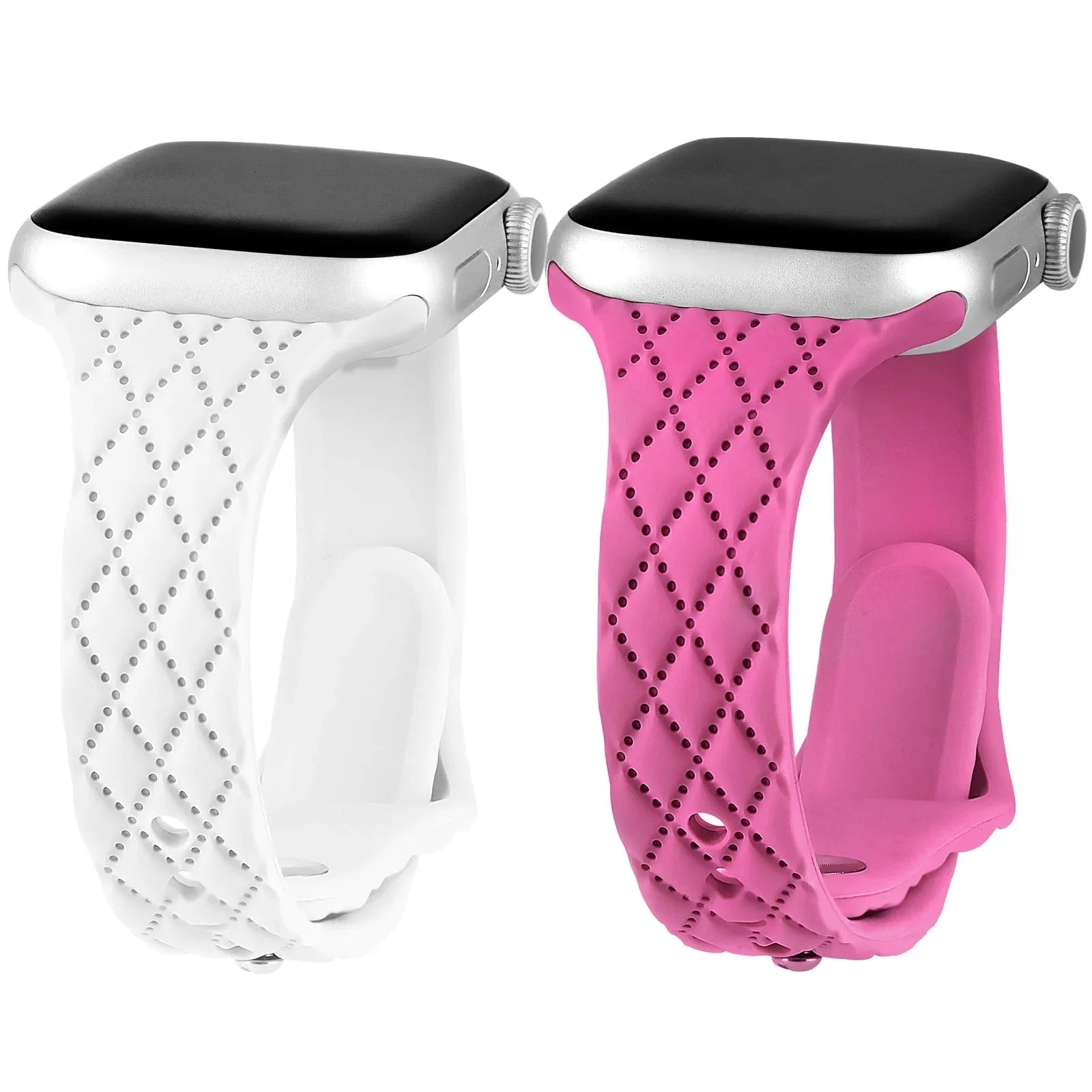 Apple Watch Silicone Strap - Slim Engraved Comfort Fit