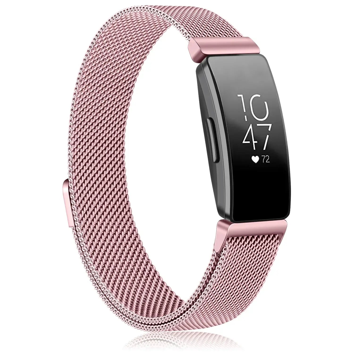 Fitbit Inspire 2, 1, HR Stainless Steel Magnetic Band - Mesh